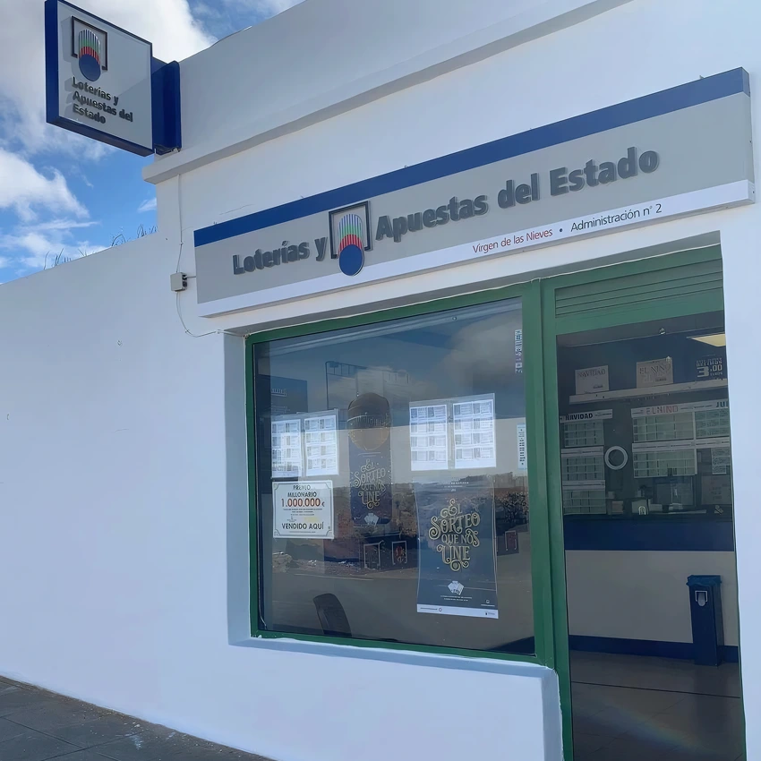 Foto de tienda de lotería